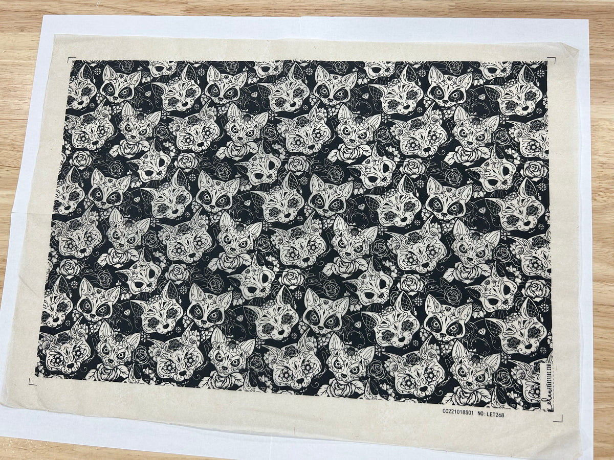 Sugar Cats - Underglaze Transfer Sheet