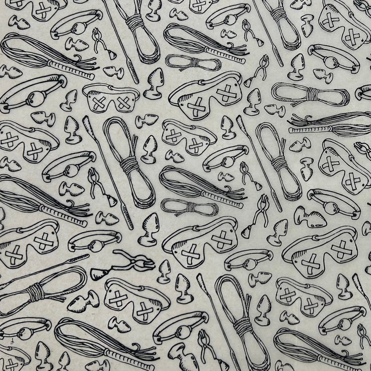 Bondage - Underglaze Transfer Sheet