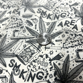 Smoking Section - Underglaze Transfer Sheet