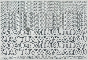 ABC Condoms - Underglaze Transfer Sheet