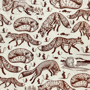 Foxy Loxy - Underglaze Transfer Sheet