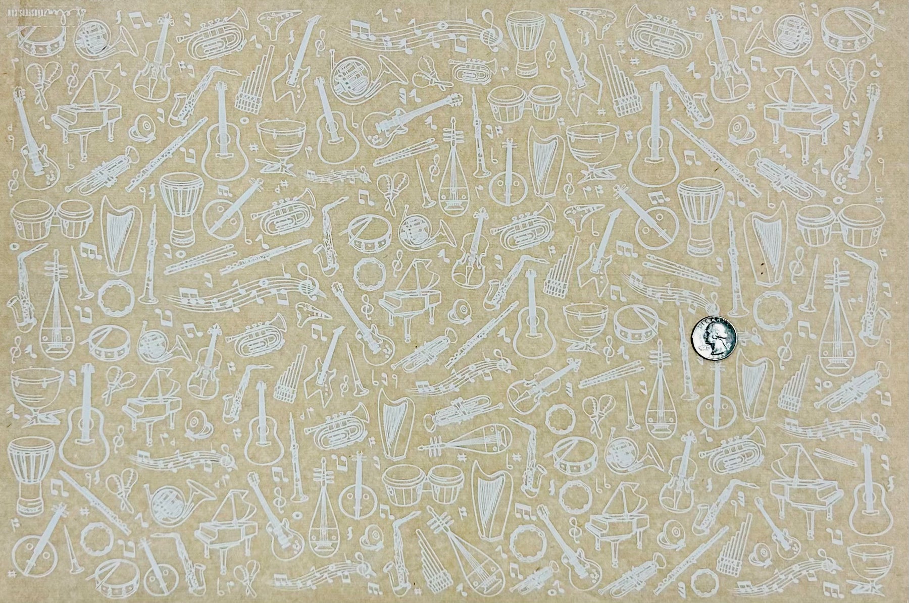 Instruments - Underglaze Transfer Sheet