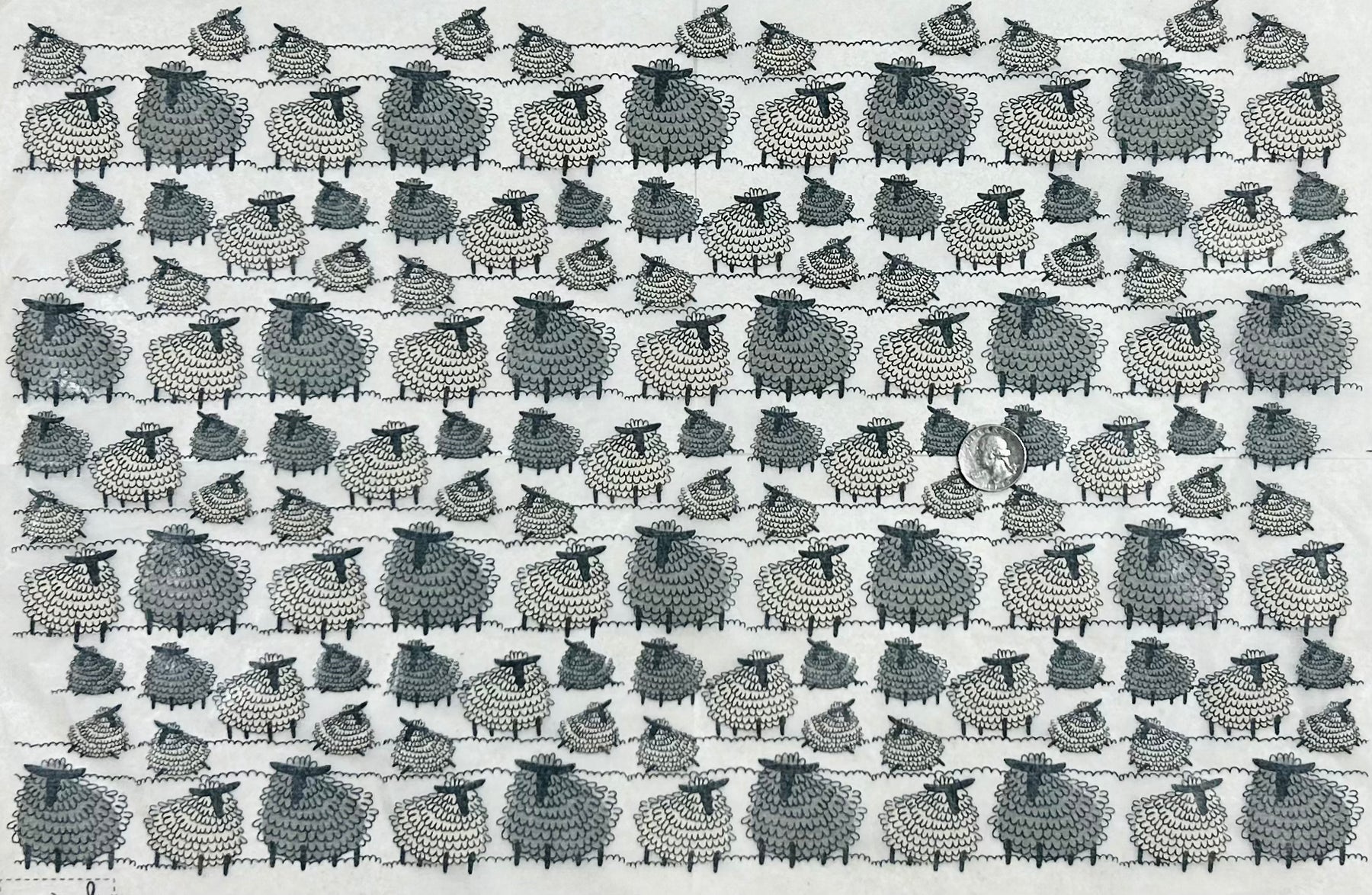 Sheep - Underglaze Transfer Sheet