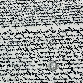 Cursive - Underglaze Transfer Sheet