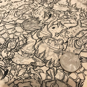 Toil and Trouble - Underglaze Transfer Sheet