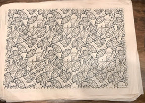 Fall Leaves - Underglaze Transfer Sheet