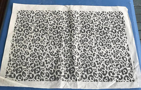 Cheetah Spots - Underglaze Transfer Sheet