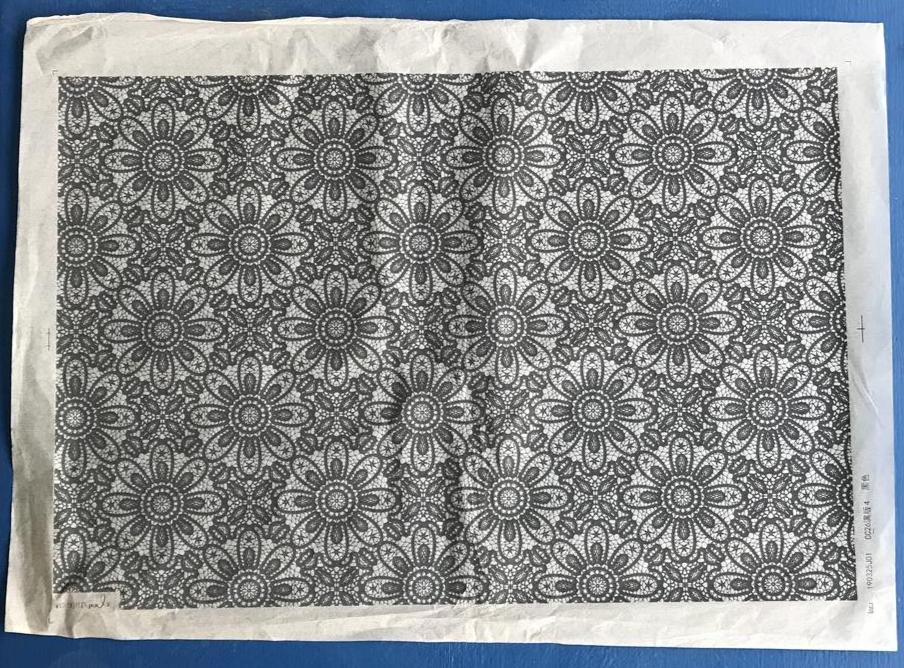 Lace - Underglaze Transfer Sheet