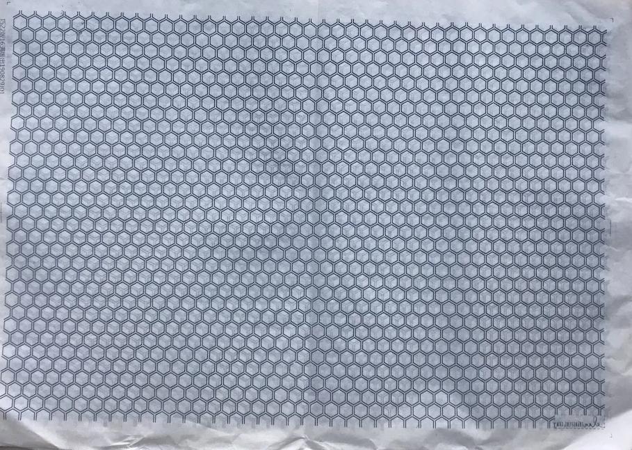 Honeycomb - Underglaze Transfer Sheet