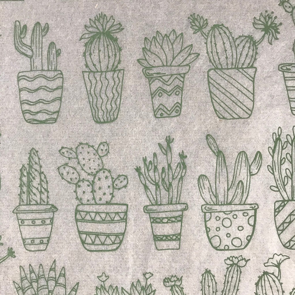 Potted Plants - Underglaze Transfer Sheet