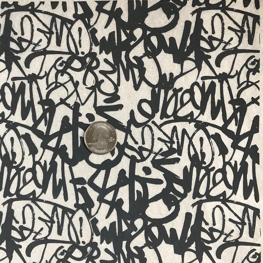 Graffiti - Underglaze Transfer Sheet