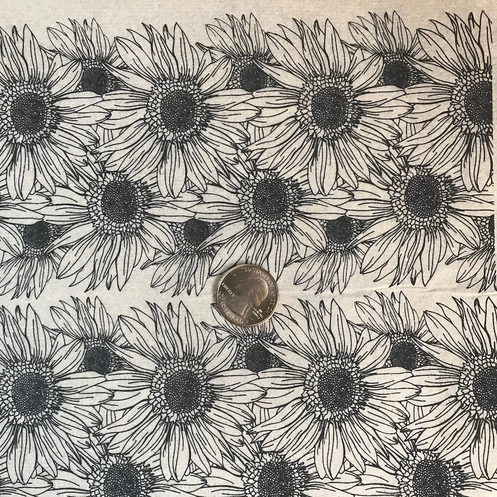 Sunflower Border - Underglaze Transfer Sheet