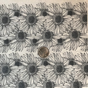 Sunflower Border - Underglaze Transfer Sheet