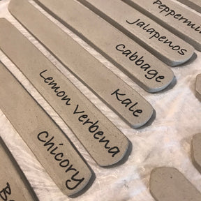 Herb / Veggie Names - Underglaze Transfer Sheet