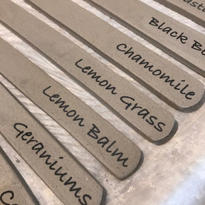 Herb / Veggie Names - Underglaze Transfer Sheet