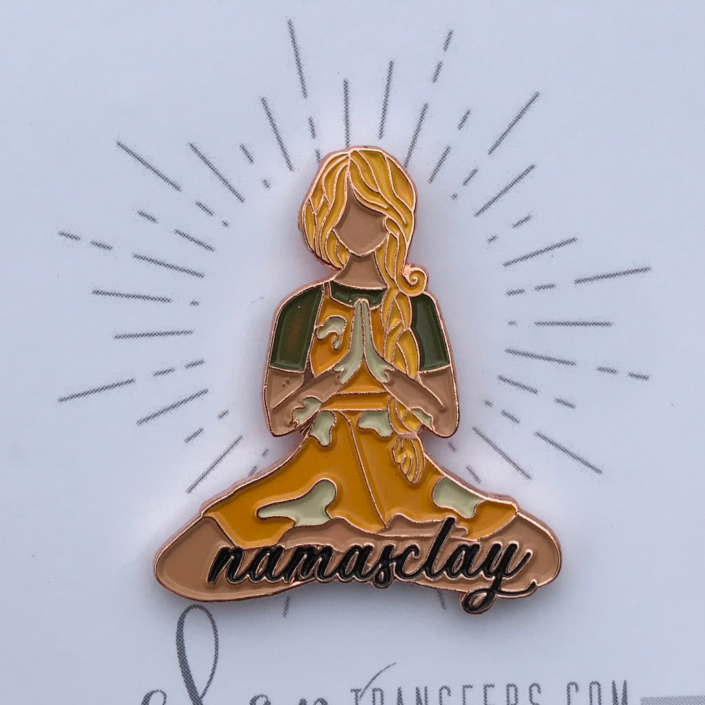NamasClay Enamel Pin