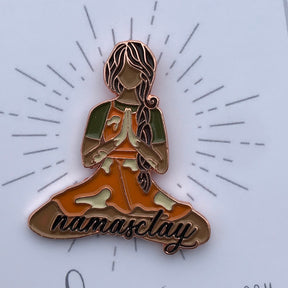 NamasClay Enamel Pin