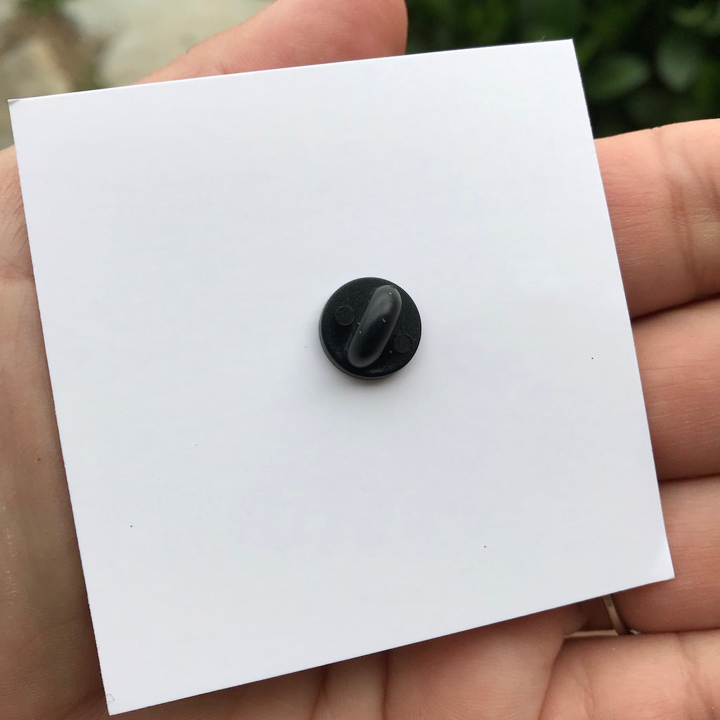 Throw Like A Girl Enamel Pin