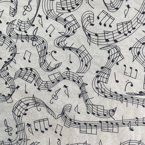 Music Notes -  Underglaze Transfer Sheet