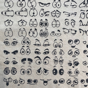 Googly Eyes - Underglaze Transfer Sheet