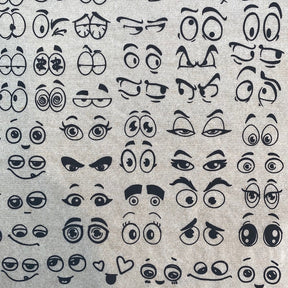 Googly Eyes - Underglaze Transfer Sheet