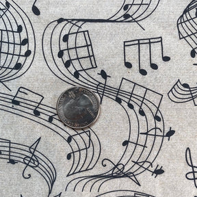 Music Notes -  Underglaze Transfer Sheet
