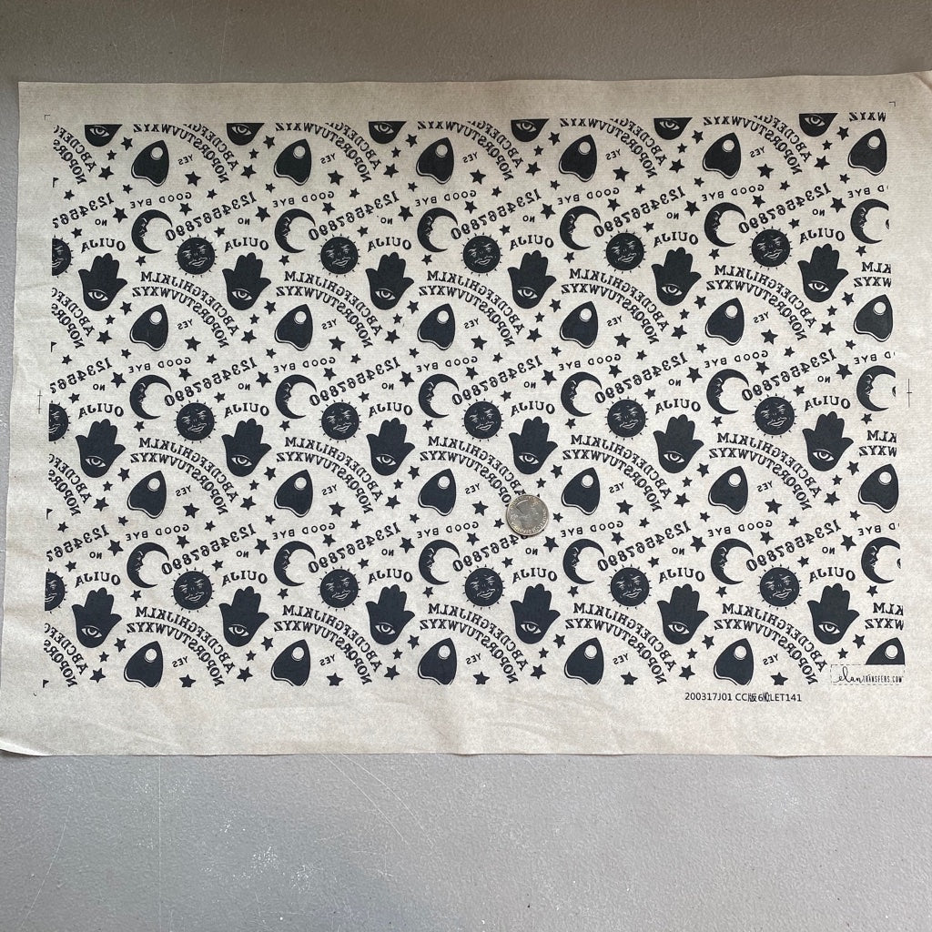 Ouija - Underglaze Transfer Sheet
