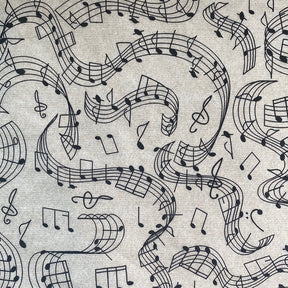 Music Notes -  Underglaze Transfer Sheet