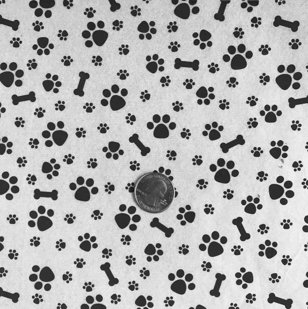 Paw Prints - Underglaze Transfer Sheet