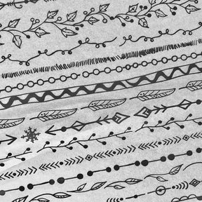 Borders - Underglaze Transfer Sheet