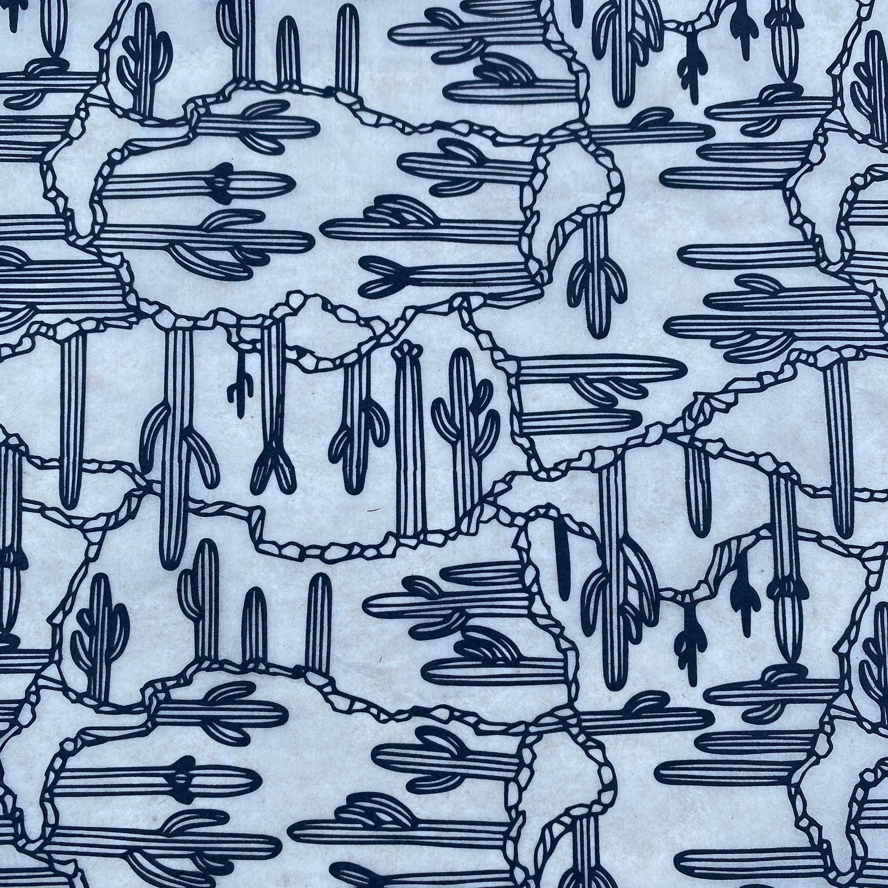 Saguaro by Seedling Clayworks - Underglaze Transfer Sheet