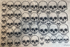Skulls OG Individual - Underglaze Transfer Sheet