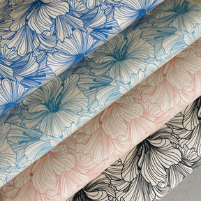 Hibiscus - Underglaze Transfer Sheet