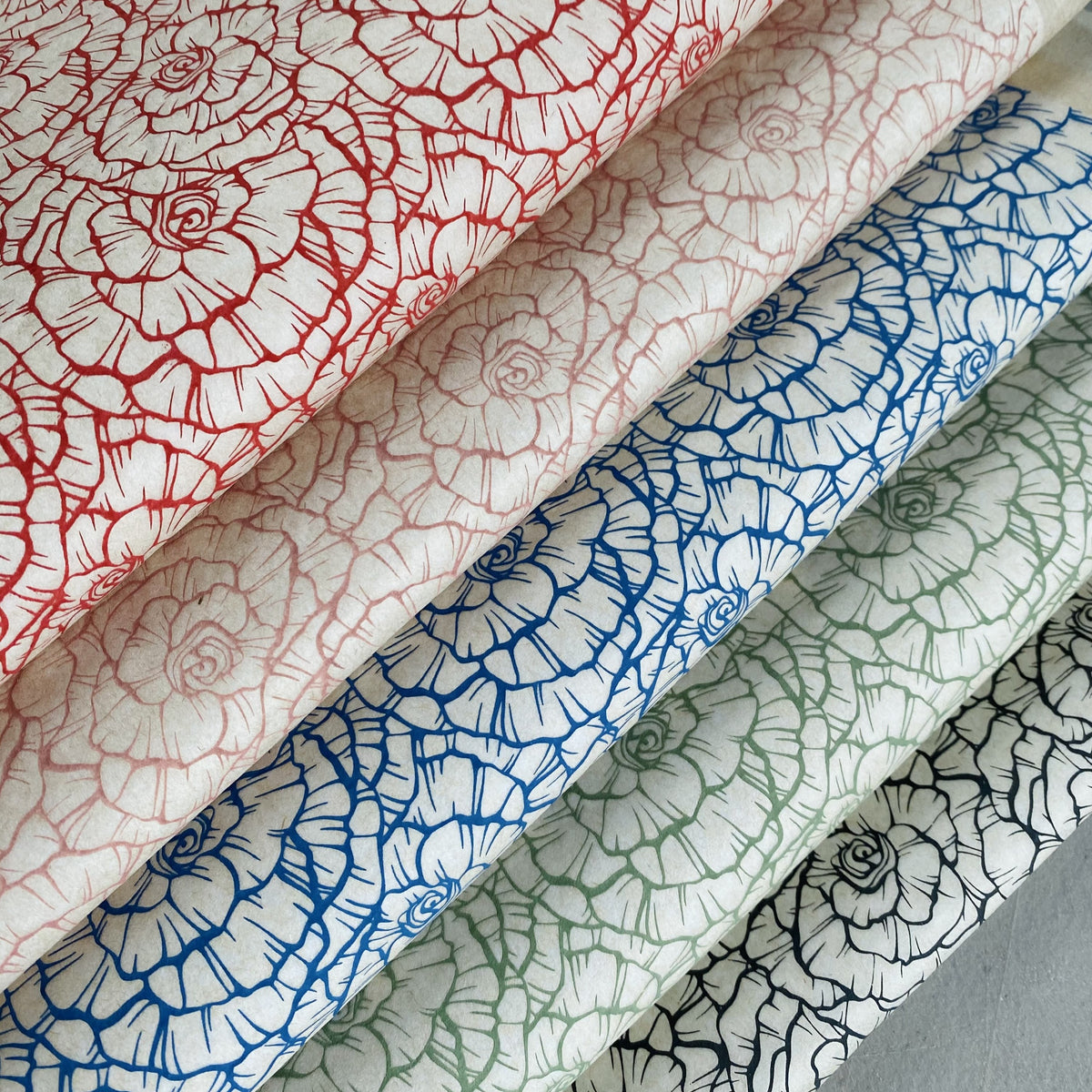 Roses - Underglaze Transfer Sheet