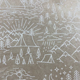 Camping - Underglaze Transfer Sheet