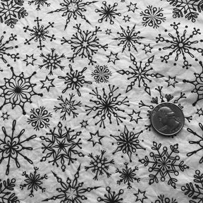 Snowflakes - Underglaze Transfer Sheet