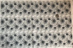 Sunflower Border - Underglaze Transfer Sheet